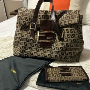 Fendi bag with wallet